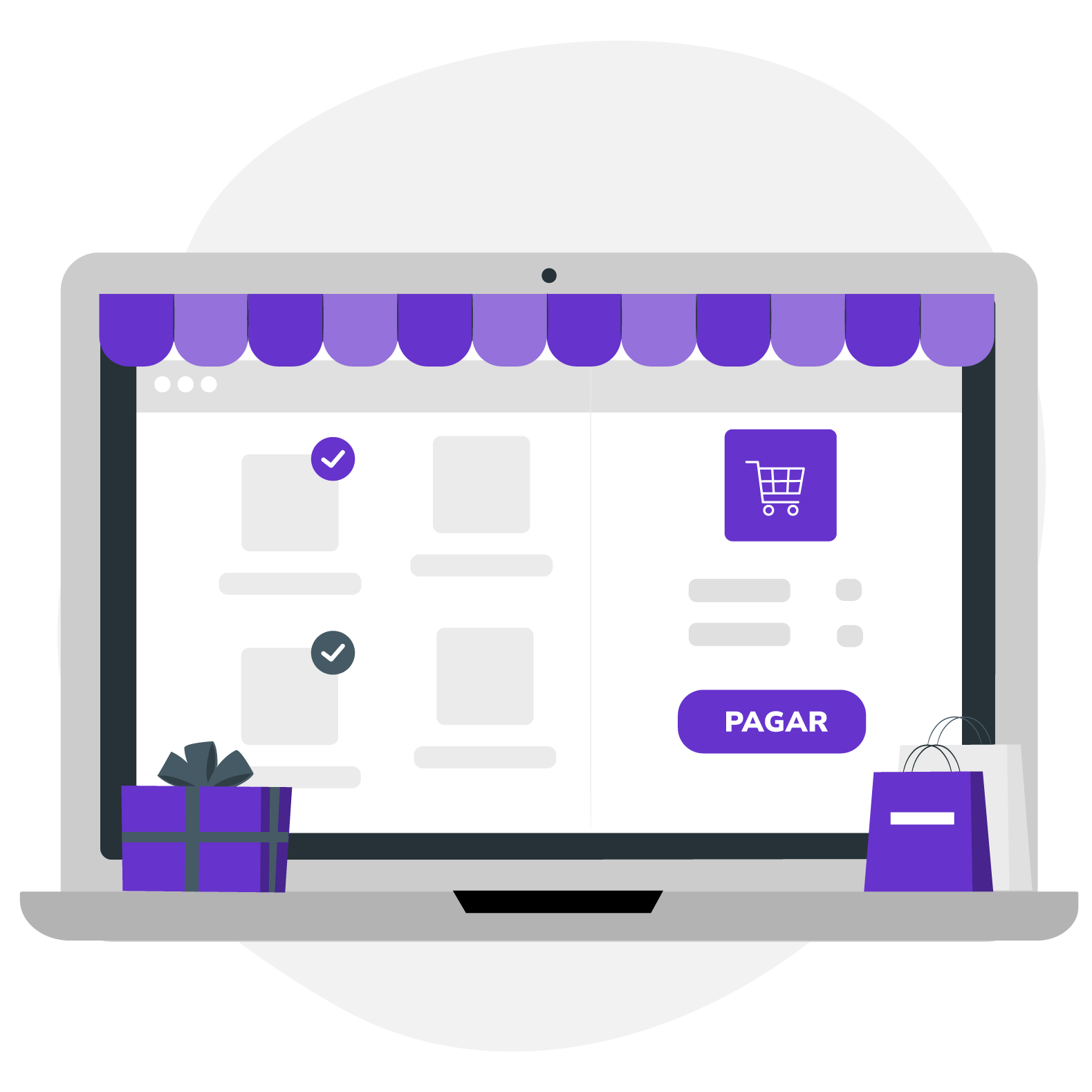 Diseñado para ventas online de productos y/o servicios